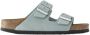 Birkenstock Arizona Dames Slippers Faded Aqua Narrow fit | Aqua | Nubuck - Thumbnail 7