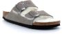 Birkenstock Arizona Shearling Slippers Stone Coin Narrow fit | Grijs | Suède - Thumbnail 12