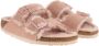 Birkenstock Arizona Shearling Sandalen Roze Dames - Thumbnail 4