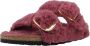 Birkenstock Slides Arizona Big Buckle Teddy Rive Logo OS Pink Dames - Thumbnail 13