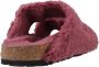 Birkenstock Slides Arizona Big Buckle Teddy Rive Logo OS Pink Dames - Thumbnail 15