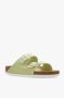 Birkenstock Dames Verstelbare Gespsandalen Beige Dames - Thumbnail 6