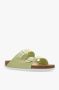 Birkenstock Dames Verstelbare Gespsandalen Beige Dames - Thumbnail 10