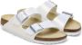 Birkenstock Witte Arizona Unisex Sandalen White Dames - Thumbnail 20