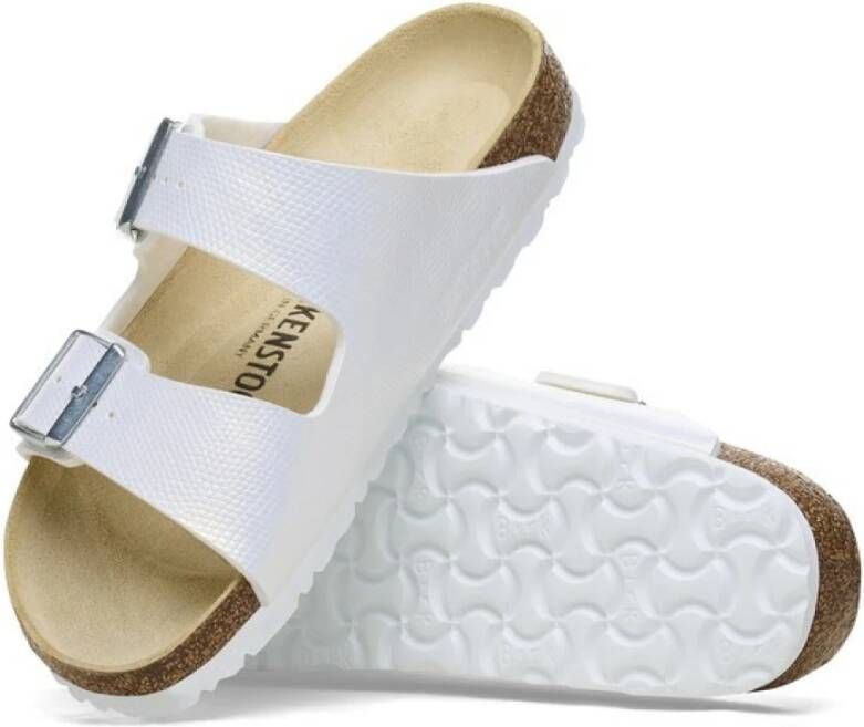 Birkenstock Arizona Slippers White Dames