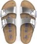 Birkenstock Arizona Soft Footbed Sandalen Grijs Dames - Thumbnail 3