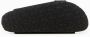 Birkenstock Zwarte Leren Sandalen Unisex Lage Stijl Black - Thumbnail 7