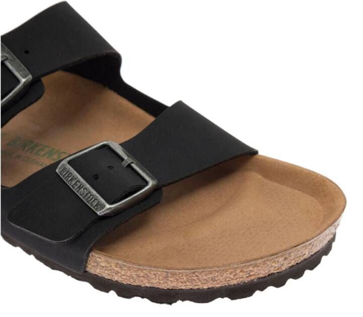 Birkenstock Arizona Vegan Birko-Flor Sandalen Black Dames