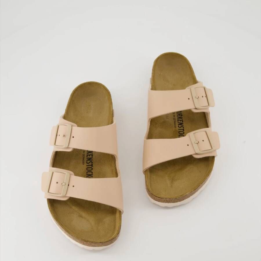 Birkenstock Beige Arizona Birko-Flor Sandalen