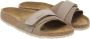 Birkenstock Women's Oita Suede Leather Sandalen Narrow beige bruin - Thumbnail 4