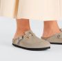 Birkenstock Boston SFB Oiled Leather Sandalen Regular bruin - Thumbnail 12