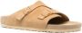 Birkenstock Beige Suède Slippers Zürich Style Beige - Thumbnail 4