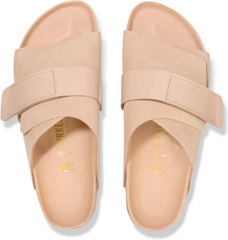 Birkenstock Nubuck Kyoto Sandal Beige Dames