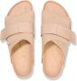 Birkenstock Nubuck Kyoto Sandal Beige Dames - Thumbnail 2