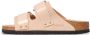 Birkenstock Glimmende Nubuck Sandalen Beige Dames - Thumbnail 2