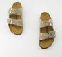BIRKENSTOCK Teenslippers Dames Arizona Rivet Border Maat: 39 Materiaal: Suède Kleur: Beige - Thumbnail 12