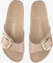 Birkenstock Madrid Narrow Big Buckle Natural Leather Patent High-Shine New Beige - Thumbnail 6