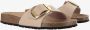 Birkenstock Madrid Narrow Big Buckle Natural Leather Patent High-Shine New Beige - Thumbnail 14
