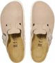 Birkenstock Leren Mules Beige Dames - Thumbnail 4