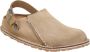 Birkenstock Lutry Premium Suède Leren Klompen Beige - Thumbnail 10