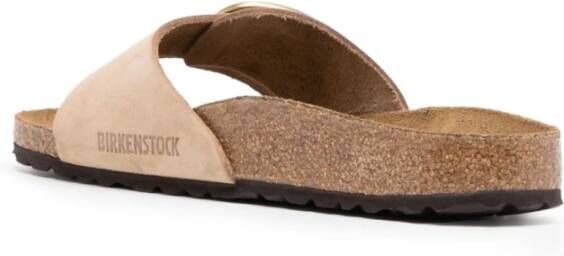 Birkenstock Sandales met gesp Beige Dames