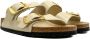 Birkenstock Beige Shine Leren Sandalen Collectie Ss25 Beige Dames - Thumbnail 2