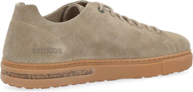 Birkenstock Beige Suede Bend Low Decon Sneaker Beige Heren