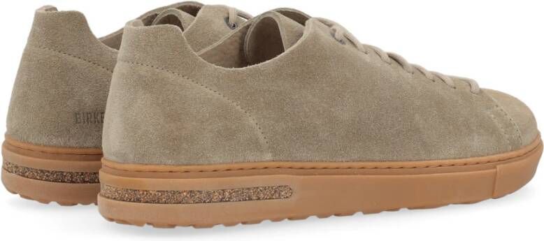 Birkenstock Beige Suede Bend Low Decon Sneaker Beige Heren