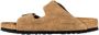 Birkenstock Beige Suède Gesp Slippers - Thumbnail 3