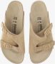 Birkenstock Zurich Suède Sandalen Beige Dames - Thumbnail 2