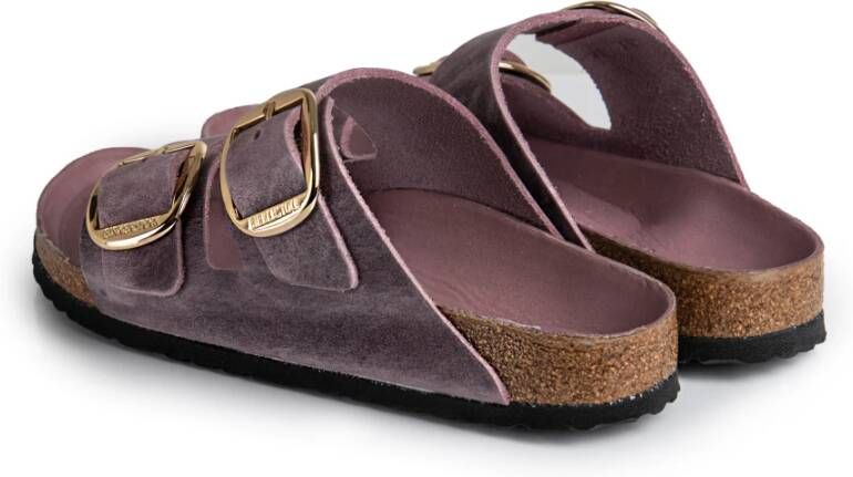 Birkenstock Big Buckle Natural Leather Sandalen