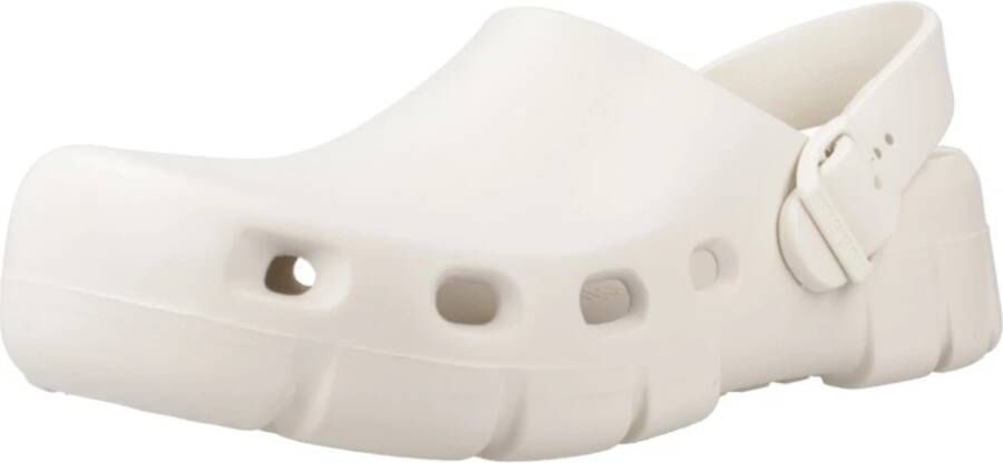 Birkenstock Birki Flow klompen Beige Heren