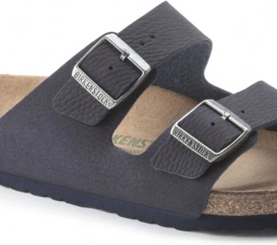 Birkenstock Arizona Vegan Synthetics Blue Heren