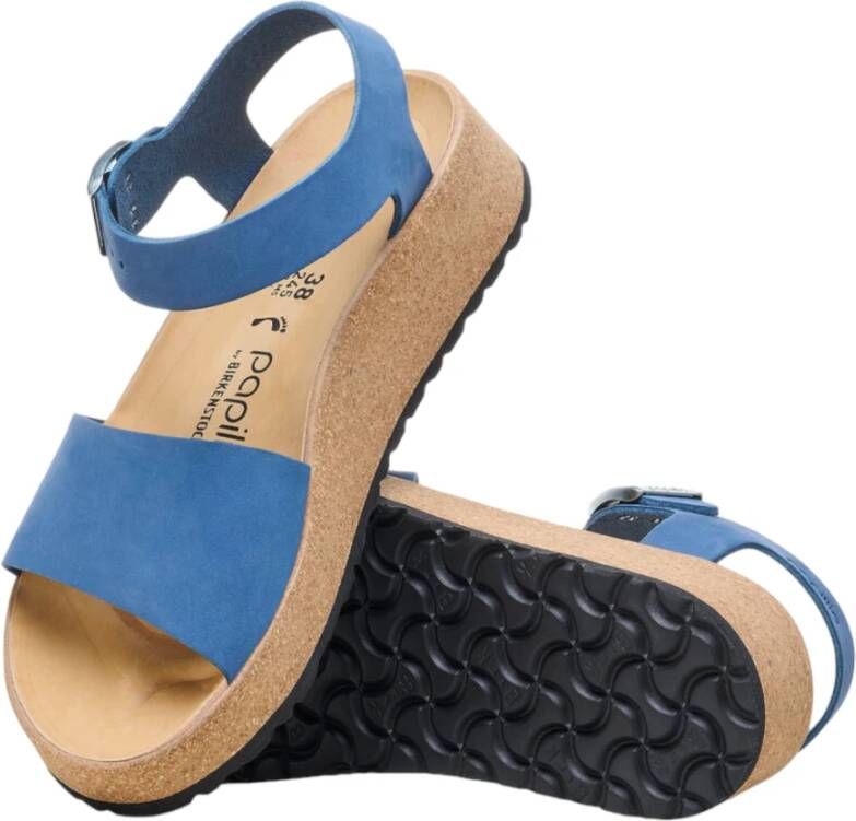 Birkenstock Blauwe Sandalen voor de Zomer Blue Dames