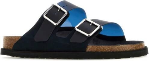 Birkenstock Eternal Sunshine Arizona Sliders Blue Heren