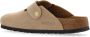 Birkenstock Comfortabele Knuppel Pantoffels voor Alledaags Gebruik Beige Dames - Thumbnail 14