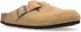 Birkenstock Gestoffeerde Suède Mules Beige Dames - Thumbnail 14