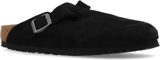 Birkenstock Boston BS slides Black Dames