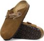 Birkenstock Boston Soft Footbed Suède Leder Brown Dames - Thumbnail 16