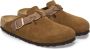 Birkenstock Boston Soft Footbed Suède Leder Brown Dames - Thumbnail 18