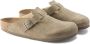 Birkenstock Boston Clogs Beige Heren - Thumbnail 3