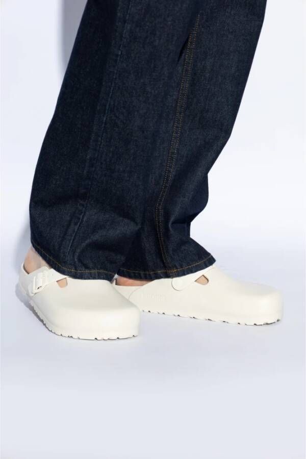 Birkenstock Boston EVA Slippers White Heren