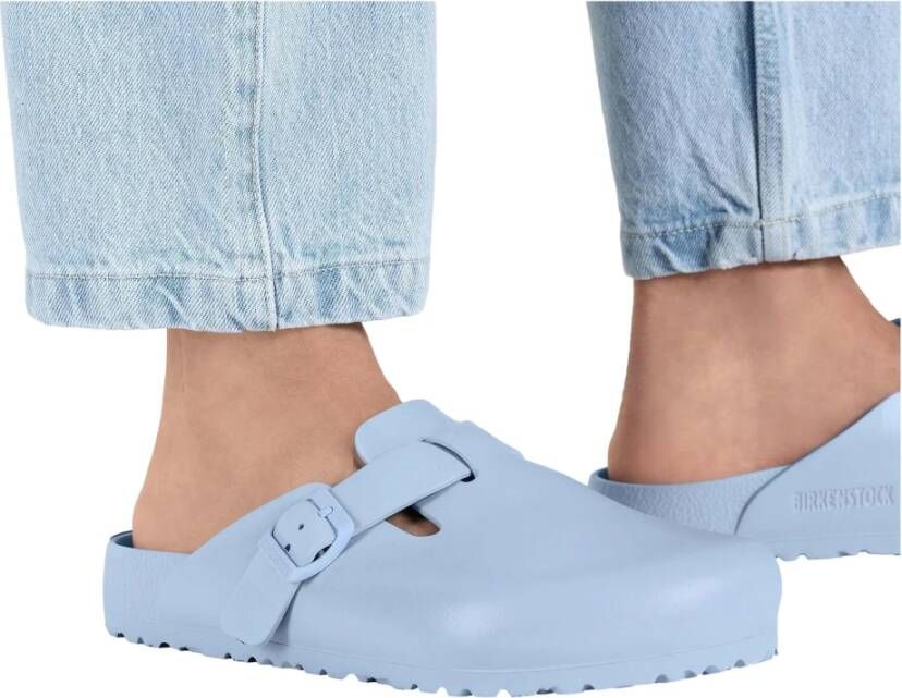 Birkenstock Boston EVA Sandalen Blue Dames