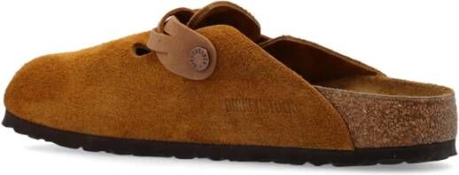 Birkenstock Boston Gevlochten slippers Brown Dames