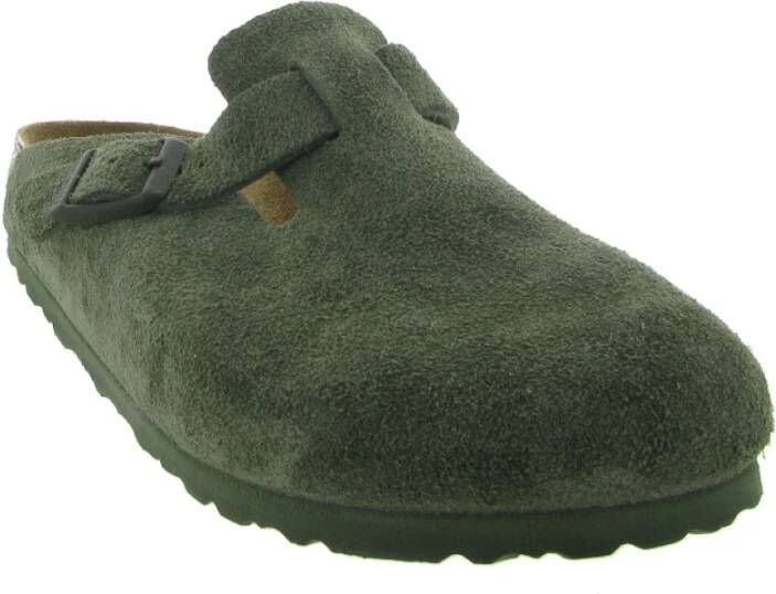 Birkenstock Boston Heren Sandalen Green Heren