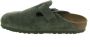 Birkenstock Sandalen Boston Suede Leather Narrow Thyme - Thumbnail 8
