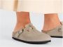 BIRKENSTOCK Instappers Boston Braided Maat: 35 Materiaal: Suède Kleur: Zand - Thumbnail 10