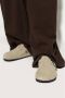 Birkenstock BOSTON SHEARLING SUEDE LEATHER Dames pantoffelsHeren pantoffels Taupe - Thumbnail 4