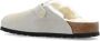 Birkenstock Klompen Boston Shearling LEVE Antique White LAF - Thumbnail 6
