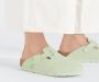 Birkenstock Boston Regular Faded Lime Sandalen Green Dames - Thumbnail 4